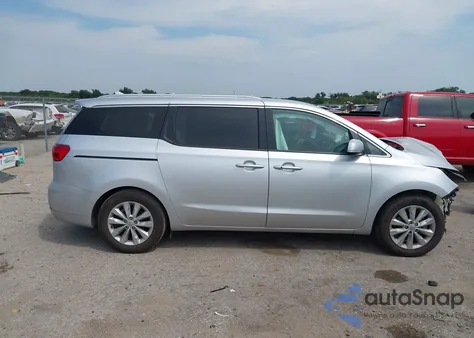 2017 Kia Sedona Ex из США, поврежденный, VIN KNDMC5C11H6292535